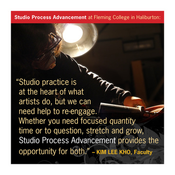 Studio practice is at the heart of what artists do (image)